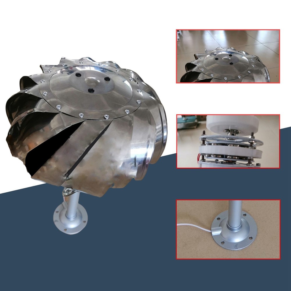 Wind Ball Type Multi-blade Start Low Wind Speed Vertical Wind Ironless Generator