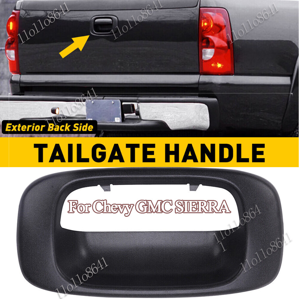 Tailgate Handle Bezel Compatible For 1999-2006 Chevrolet/GMC Models, Black