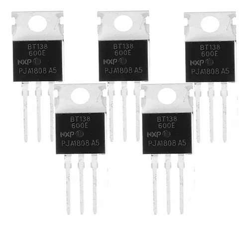 5x BT138-600E BT138 12A 600V Triac Triode Thyristor TO-220 | US Ship