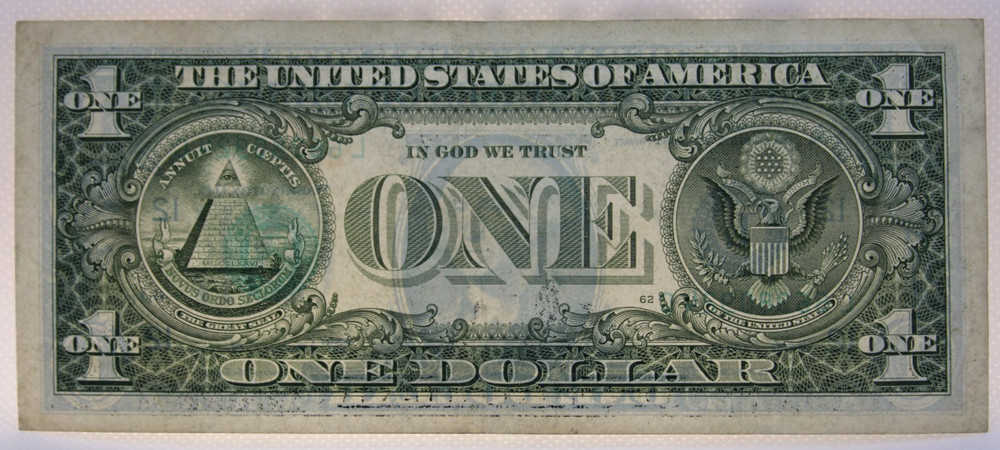 Stamp Errors Fancy Serial Number One Dollar Bill L66380924C Pair