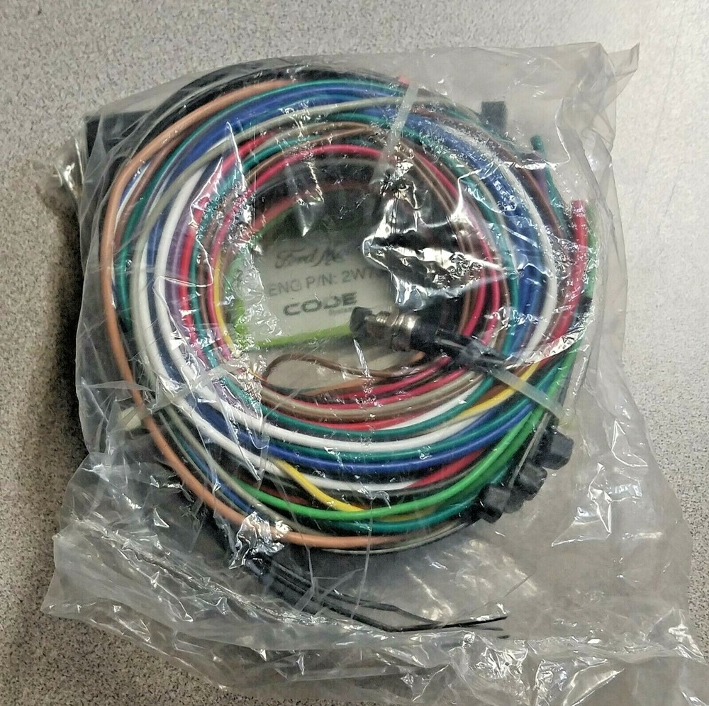 OEM Ford Code Systems 24 Way Wire Harness for Alarm, Remote Start 2W7J-19A205-AA