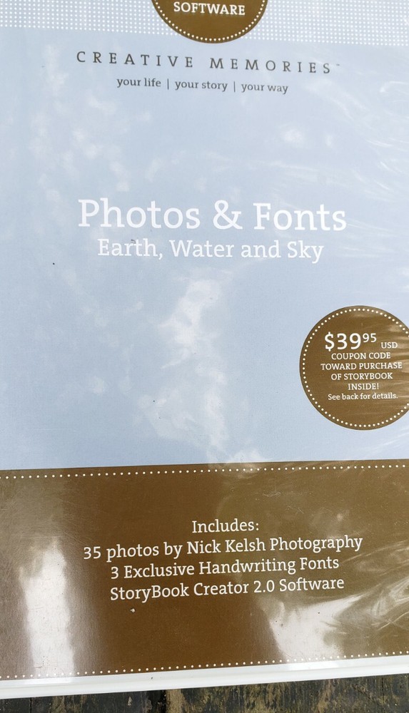 Creative Memories StoryBook Creator Plus Digital Expressions Software