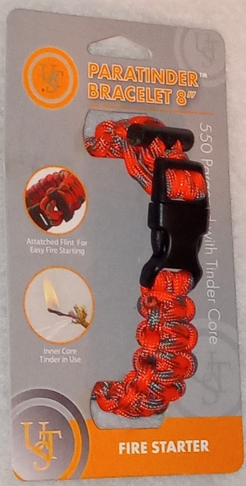 UST ParaTinder Bracelet - 8" - Fire Starter