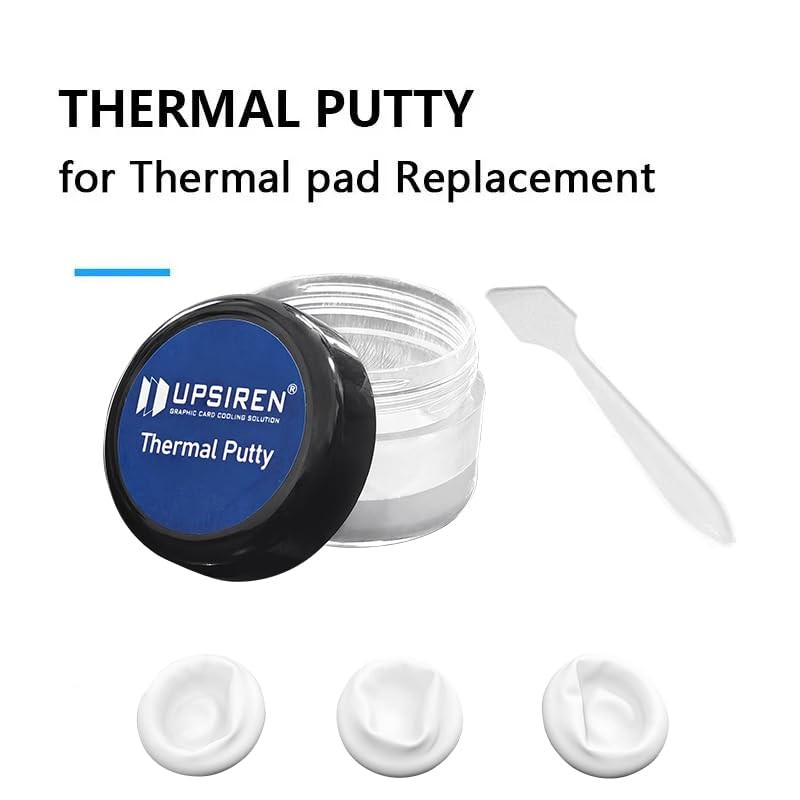20g Thermal Putty, 16.8w/mk, VGA, GPU, IC Processor, Rapid Cooling, Pad