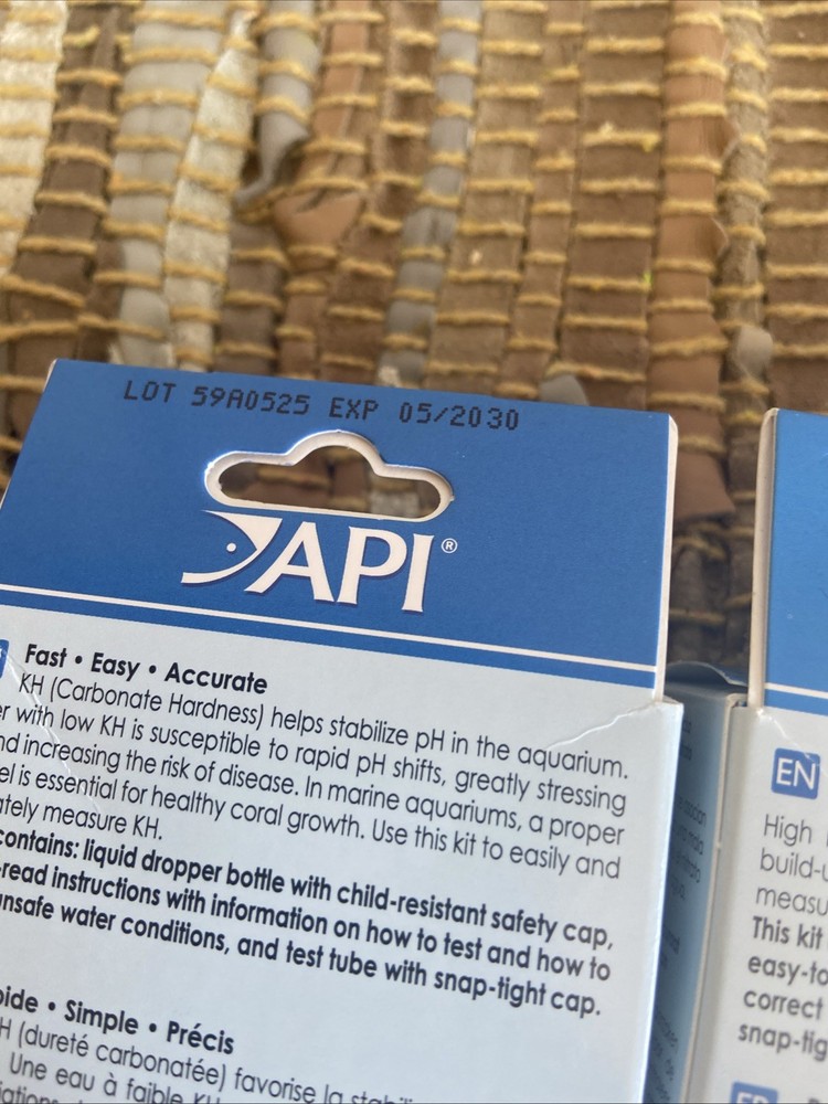 1x API Nitrate Test Kit KH Test Kit Ammonia Test Kit Each Kit 2030 Exp