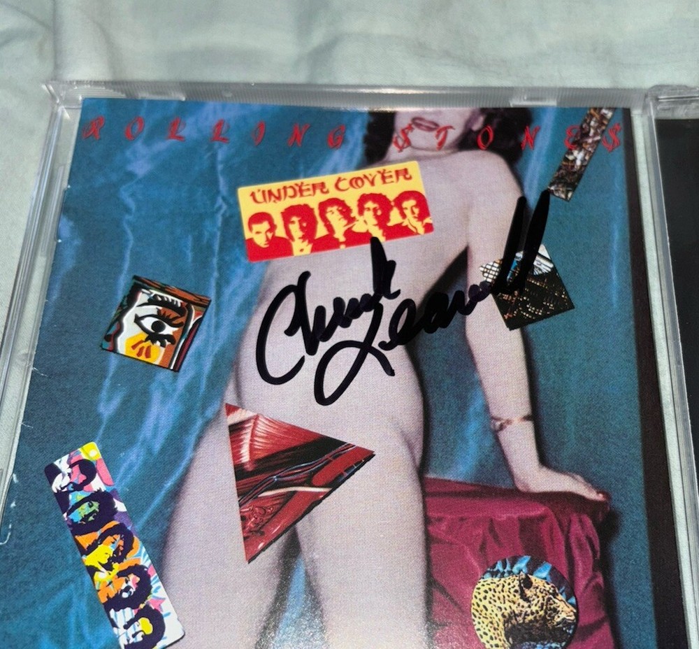 Chuck Leavell Signed CD Under Cover Rolling Stones