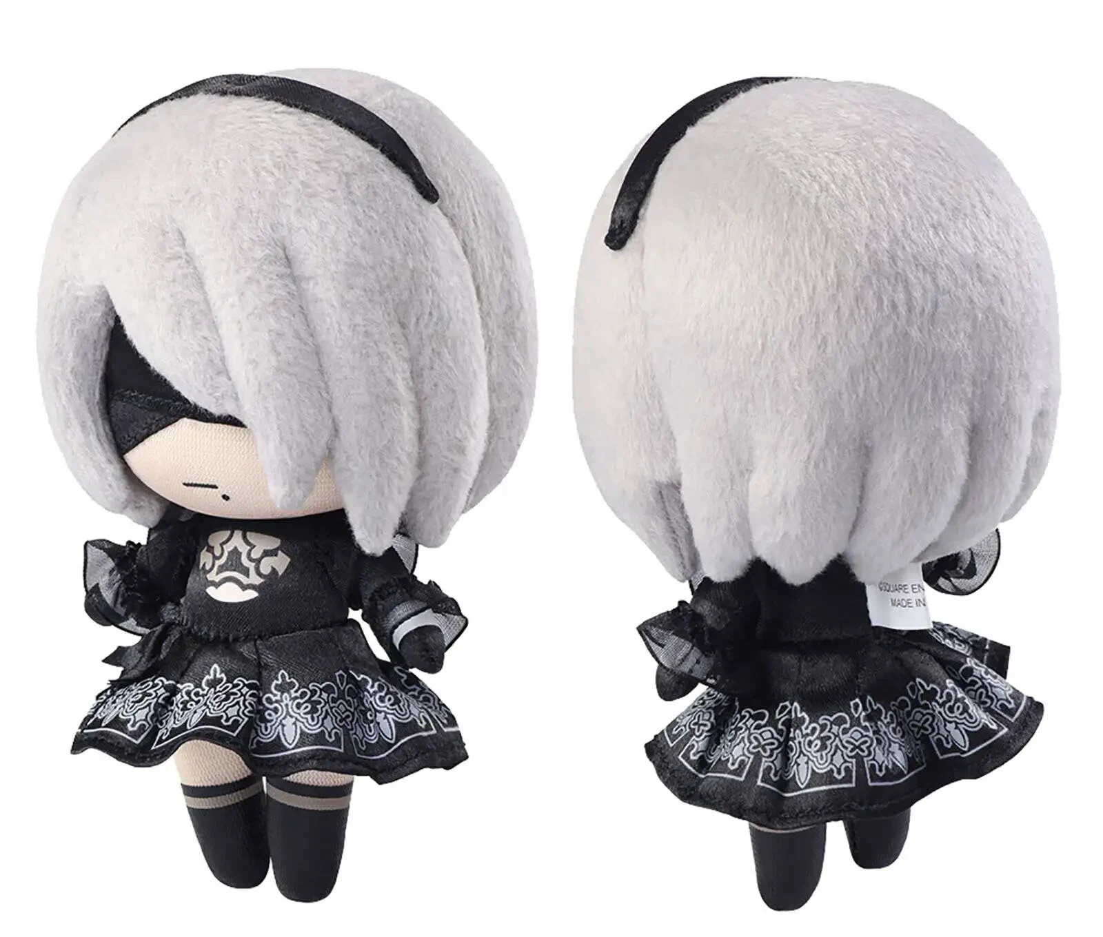 SQUARE ENIX NIER AUTOMATA 2B TYPE B MINI PLUSH DOLL NEW U.S.