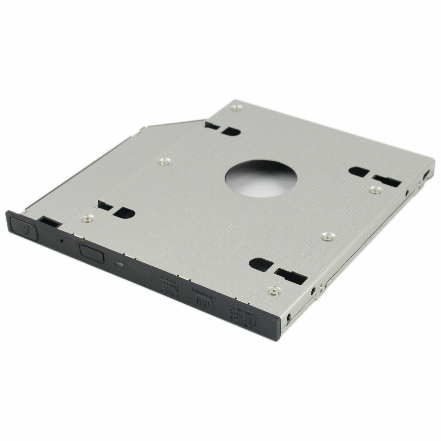 9.5mm Universal For SATA 2nd HDD SSD Hard Drive Caddy CD/DVD-ROM Optical Bay New