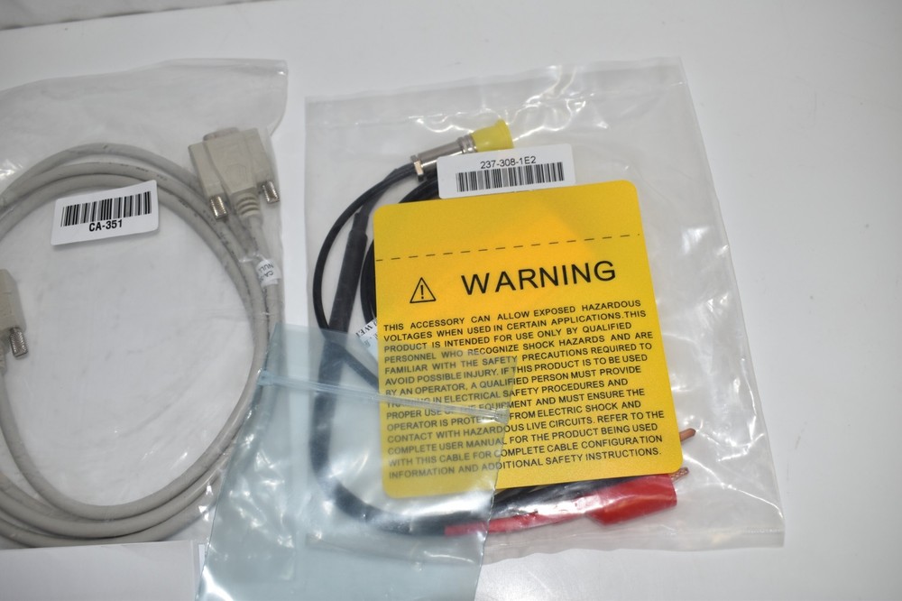 KEITHLEY CURRENT SOURCE KIT- 237-308-1E2 SPADE LUG CABLE- CA-351- 8501-2 (UWN9)