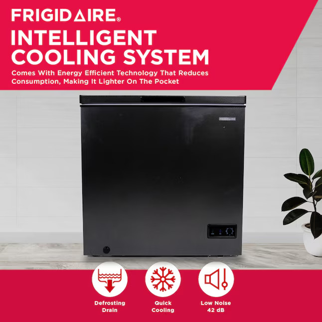 Frigidaire 7-cu ft Garage Ready Chest Freezer ( Black )