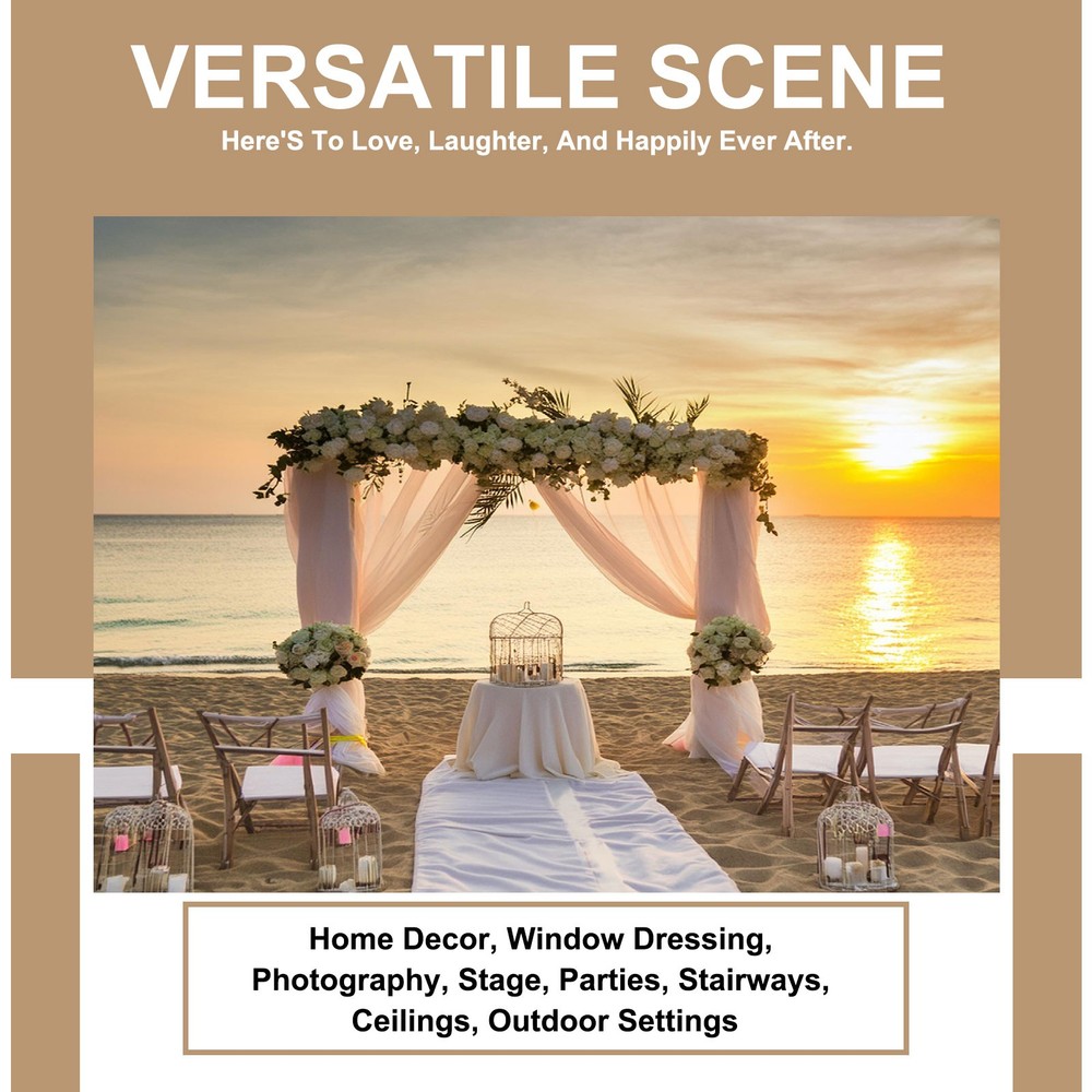 Wedding Arch Draping Fabric, 1 Panel 20 FT Backdrop Curtains, Pink