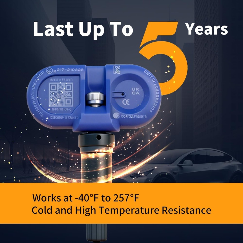 Bluetooth TPMS Sensor for Tesla Model 3, Model Y, Model S, Model X 2020-2025,...