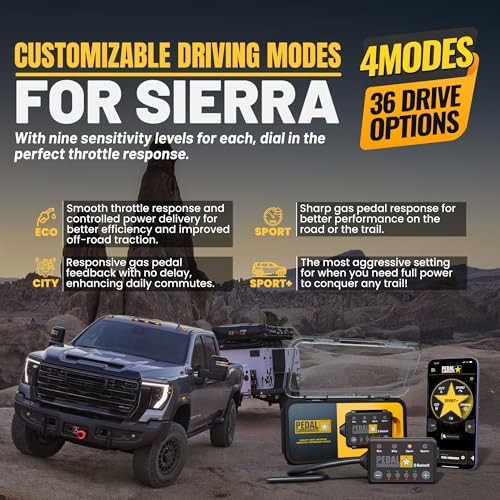 Throttle Response Controller Compatible with GMC Sierra 2500HD, 3500HD 2020