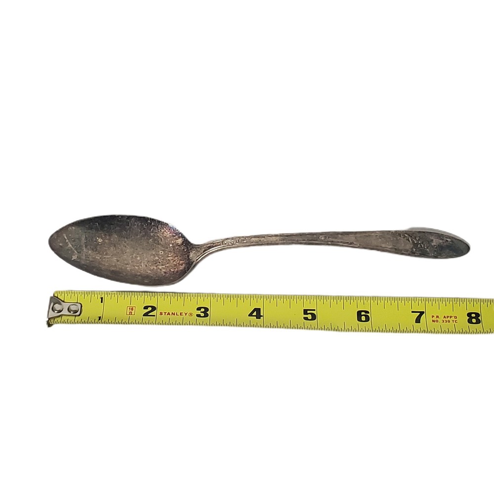 tudor plate oneida community spoon 8"
