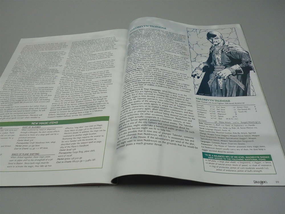 TSR Dragon Magazine May 2001: Issue 283