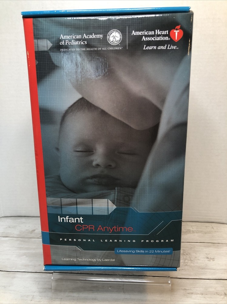 American Heart Association Infant CPR Anytime Personal Learning Program DVD