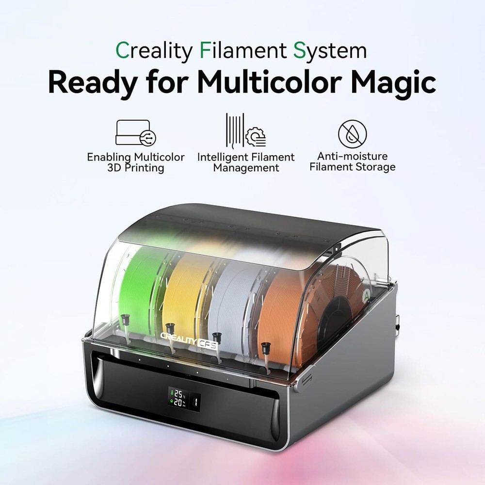Creality CFS Multi Color 3D Printer Auto Filament System + Upgrade Accessory Kit