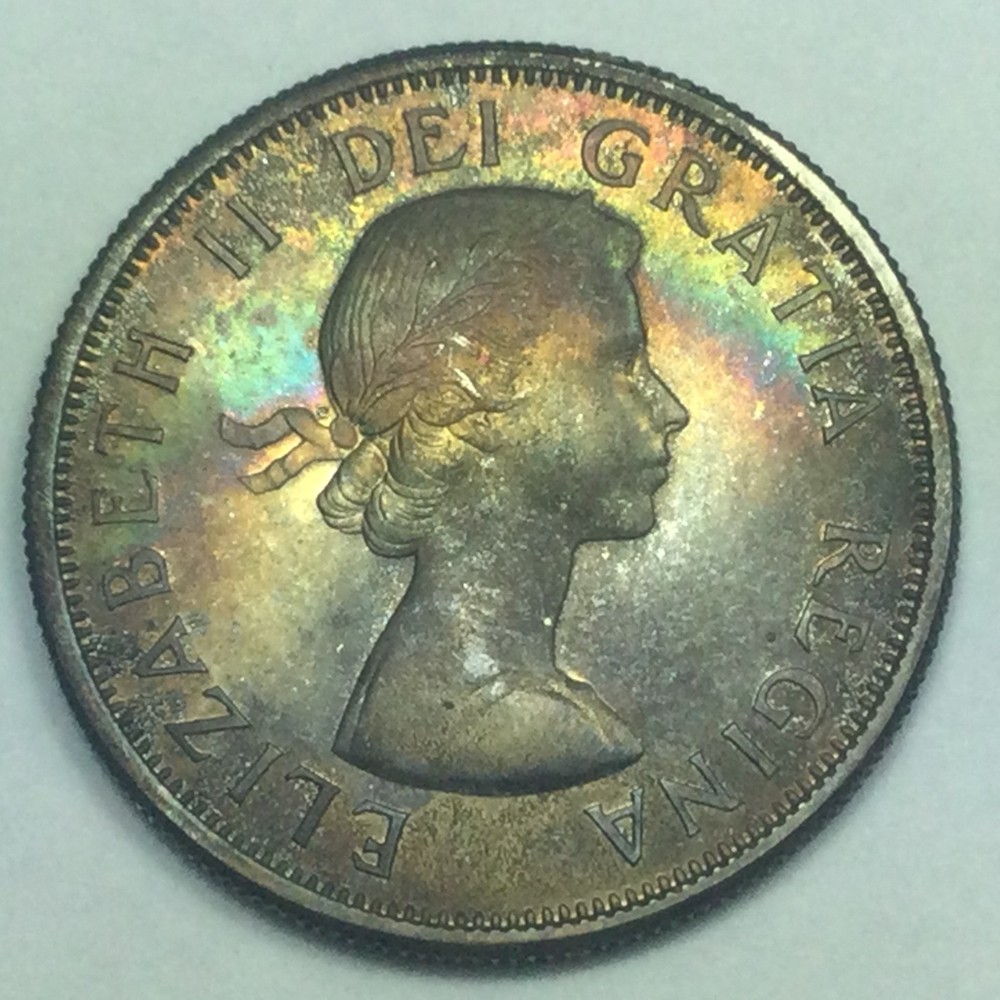 1963 Canada 50 cents - Duty and tariff free
