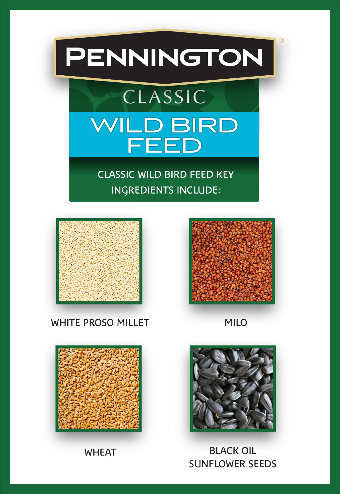 Pennington Classic Wild Bird Feed and Seed Bag 10 lb. 20. lb 40 lb. Birds Food