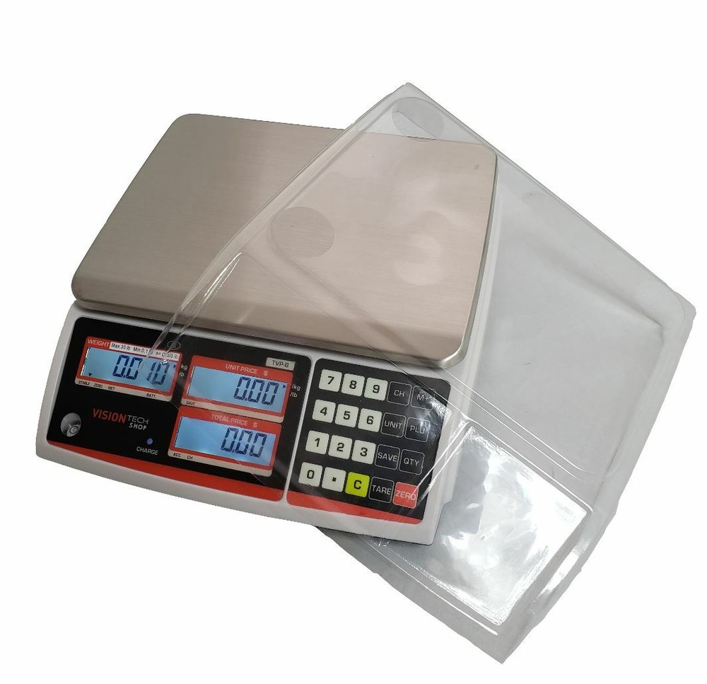 VTS TVP-30B Price Computing Scale, 30lb Capacity, 0.005lb Readability