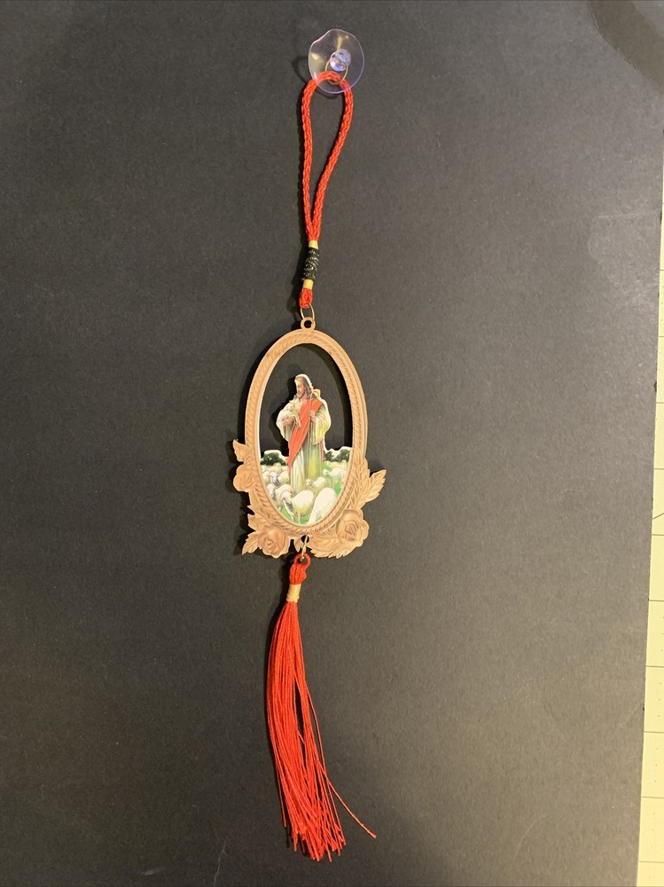 Car pendant Jesus 12” Long