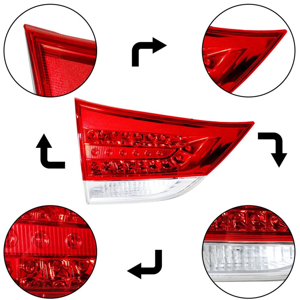 Rear Left Tail Light Brake Lamp Assembly for 2011-2012 Sienna