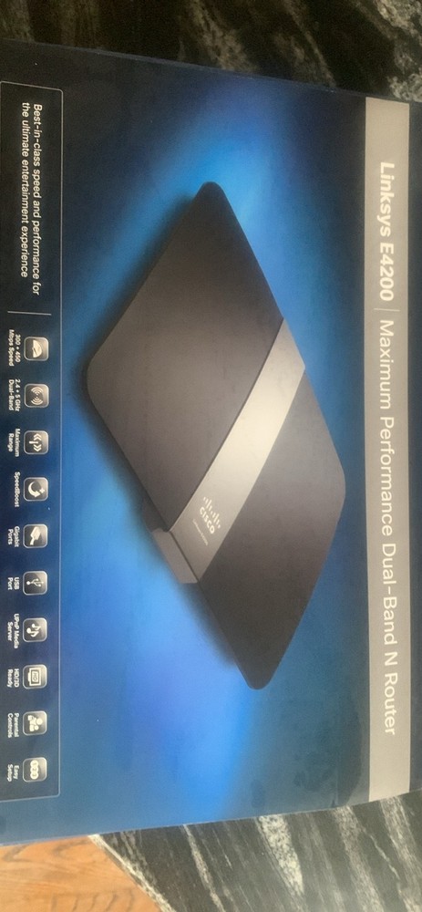 Brand new router Lynksus E 4200