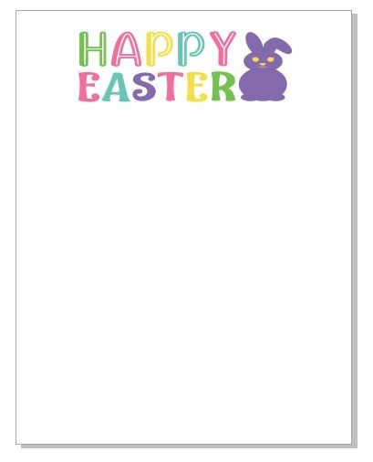 Easter Bunny Notepad NP50