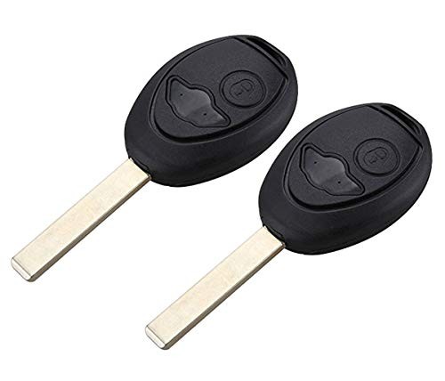 2pcs Key FOB Shell Remote Case Replacement For 2002-2005 Mini Cooper R50 R53