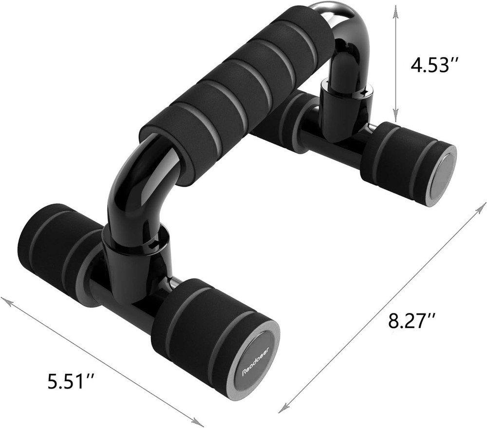 Pushup Handles Exercise Equipment black-gray