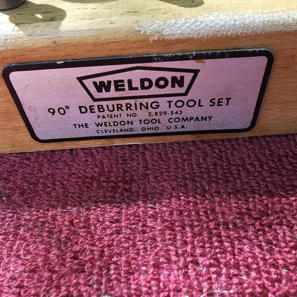 Weldon 90° Deburring Tool Set DB6 DB8 DB14 DB18 DB26 DB36