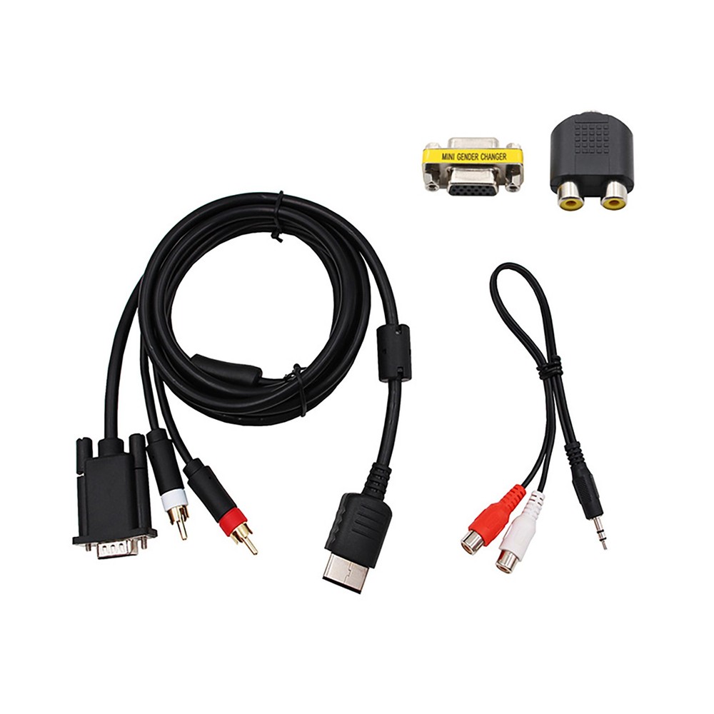 For Dream-cast DC 5.9ft VGA Cable With Adapter Game Console HD Adapter