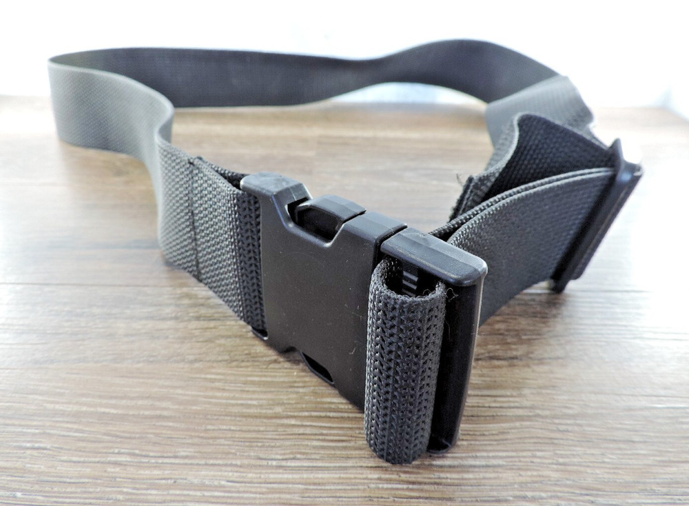 BBC Packs & Pouches 2" Adjustable Black Nylon Web Belt 49" Max Length