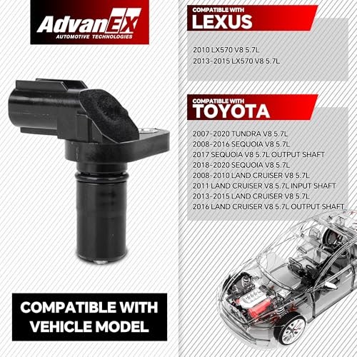 894130C020 Input or Output Automatic Transmission Speed Sensor Compatible with