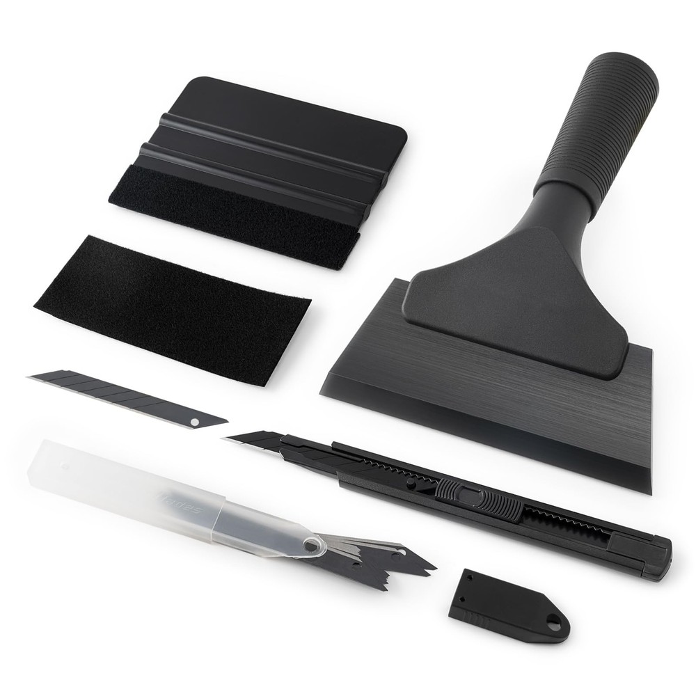 Gomake Vinyl Wrap Tool Set Window Tint Kit,Window Tint Tools Small Rubber Squ...