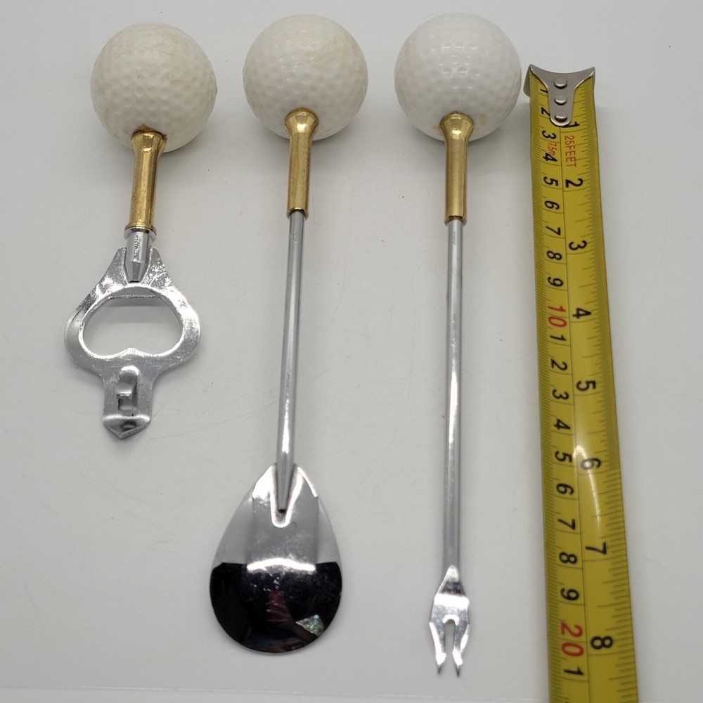 Vintage Golf Cocktail Set