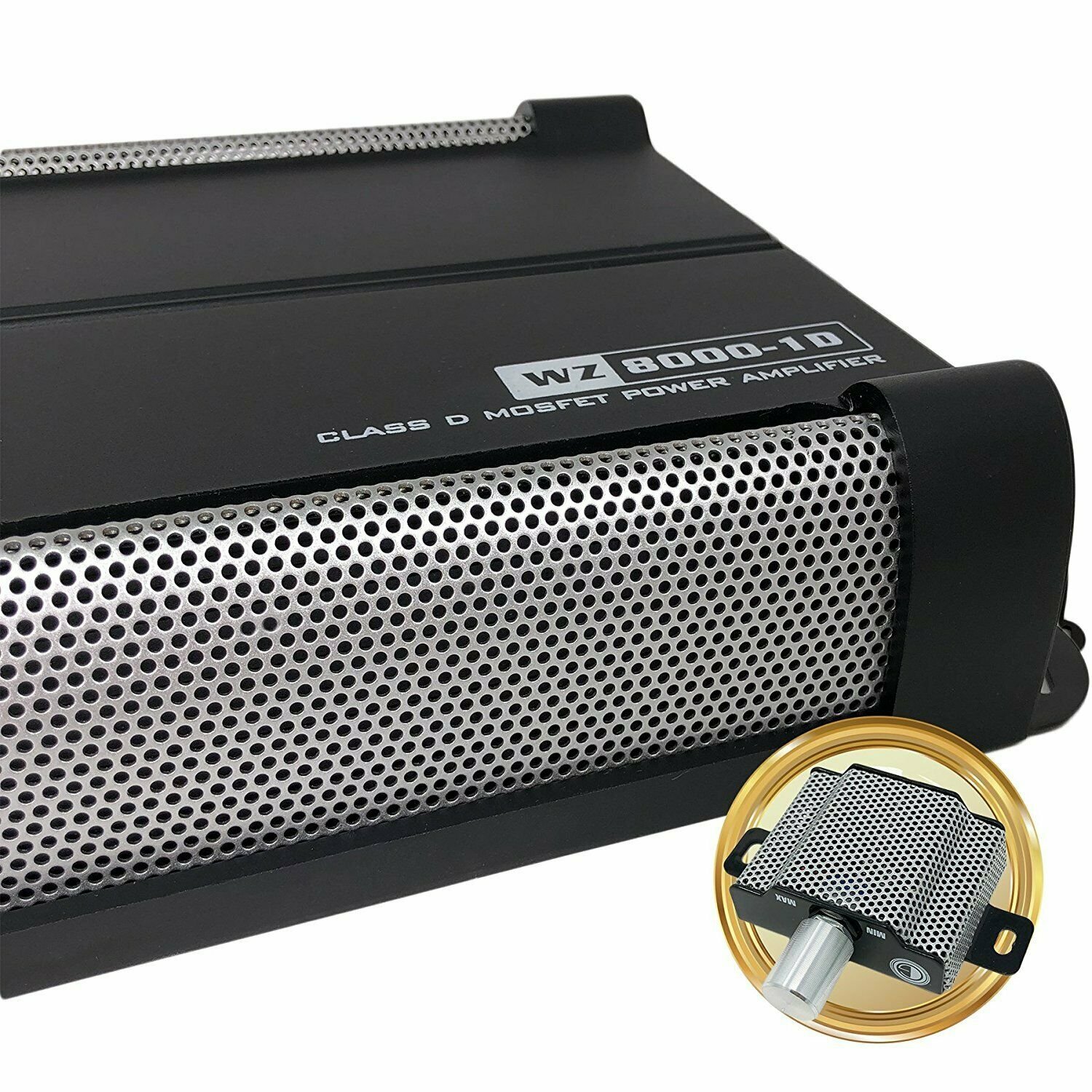 Gravity 8000 Watts Class D 1 Ohm Stable car audio Sub bass Competition Amplifier