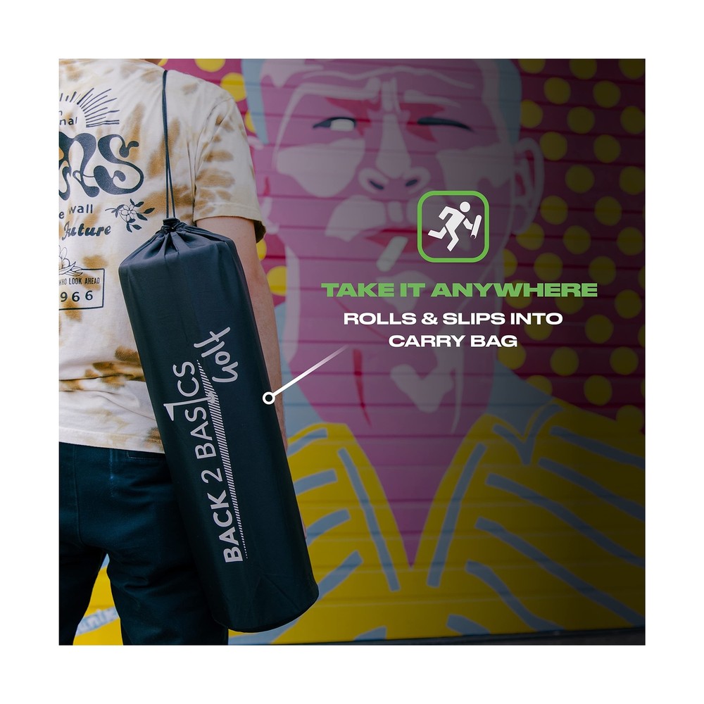 Unlock Your Potential: Back 2 Basics - Play-Off Putting Mat & Pro Path Mirror...