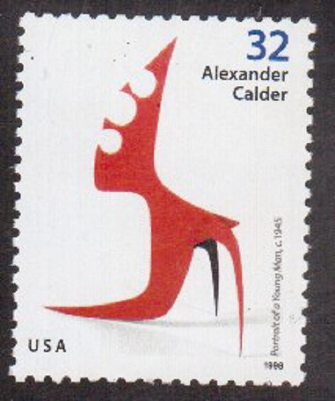 Scott #3201...32 Cent...A. Calder... 2 Stamps