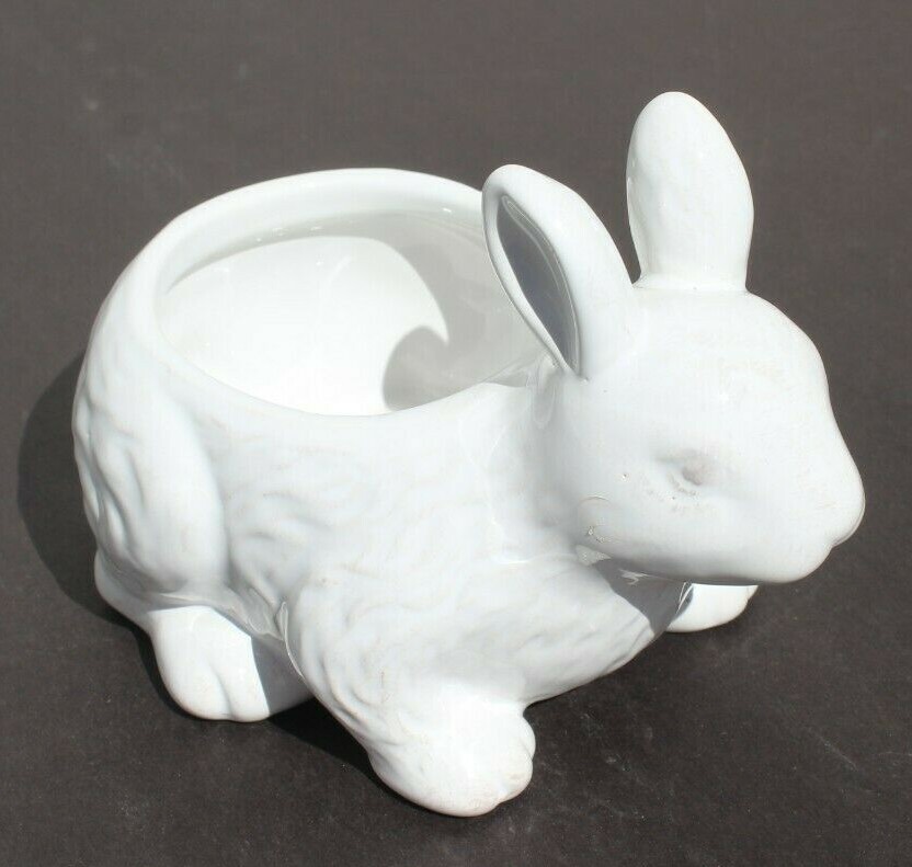 Sur la Table Easter Collection Bunny Planter / Dipping Bowl Cute Spring Rabbit