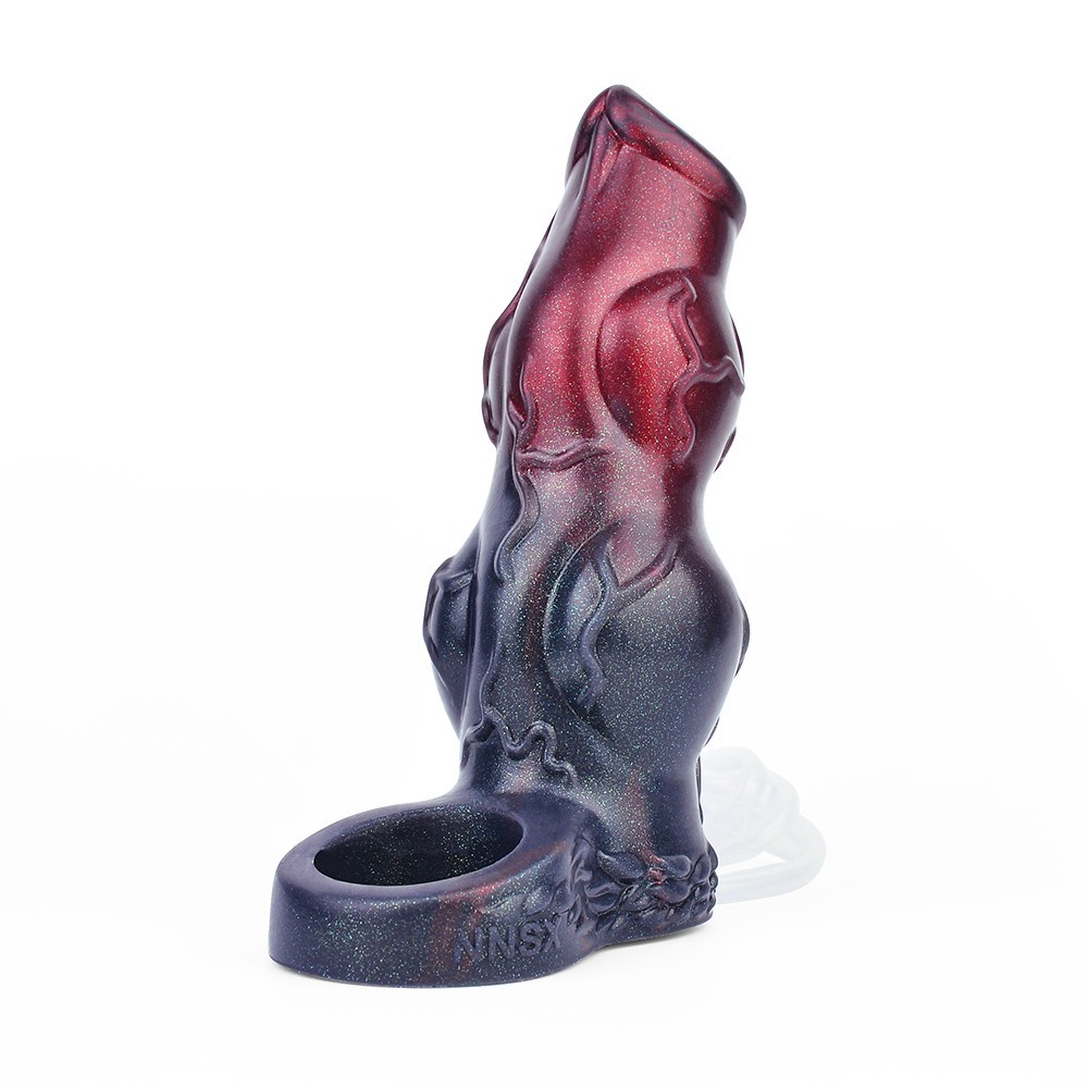 Squirting Penis Sleeve Enlargement Delay Ejaculation Knot Penis Extender for Men