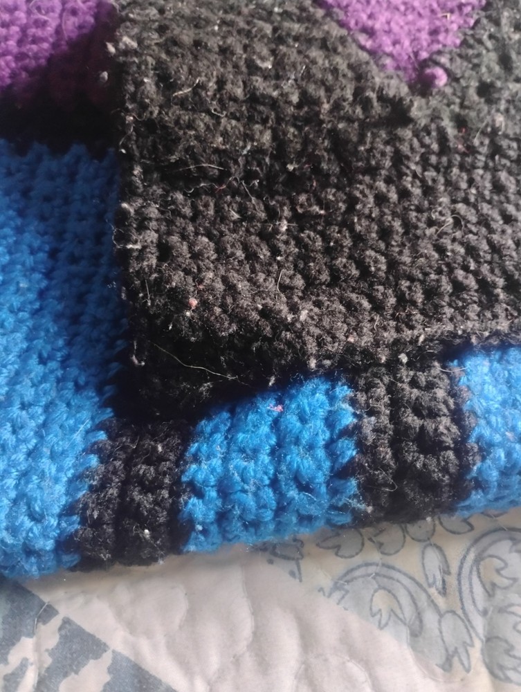 Crochet Blanket Crayola Crayons