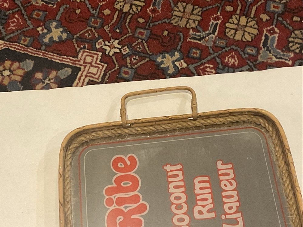 Coco Ribe Coconut Rum Mirror/ Serving Tray.