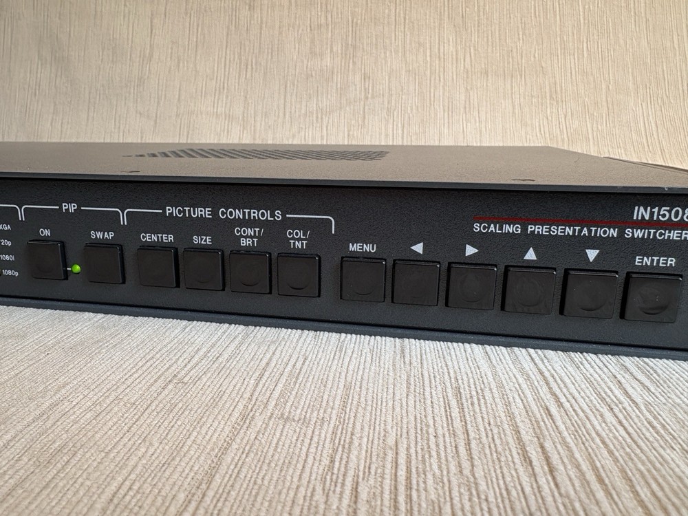 Extron IN1608 Scaling Presentation Switcher with Rack Mount Ears