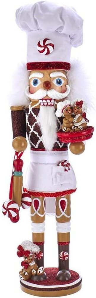 Kurt Adler 15.5-Inch Hollywood™ Gingerbread Chef Nutcracker