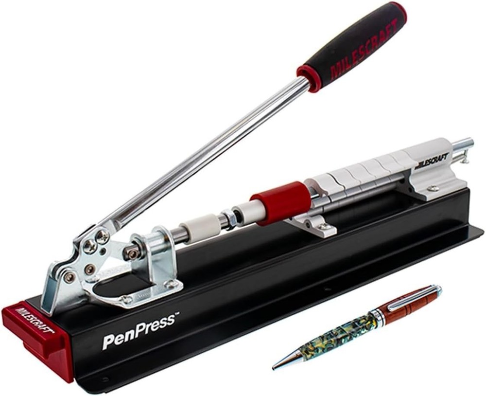Pen Press – Join Turned Pens & Projects – Advanced, Spring-Loaded Design Holds