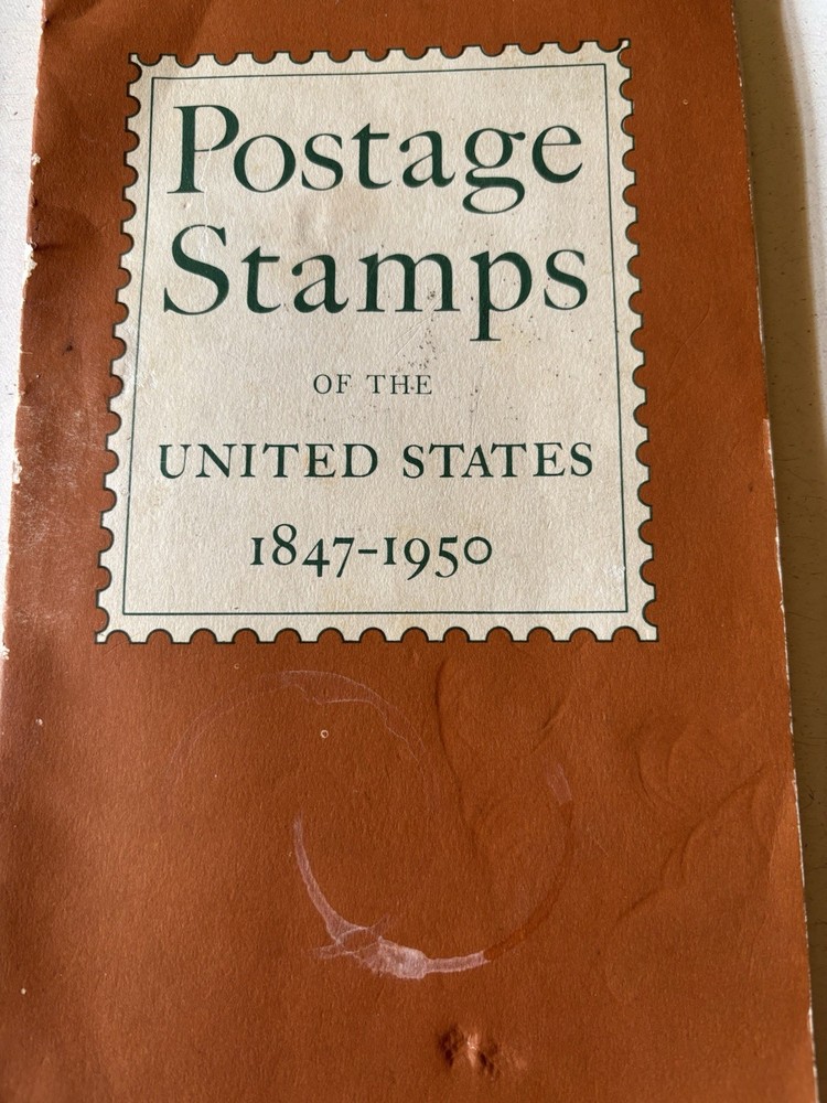 Postage Stamps of The United States 1847-1950, Book Issued by Postal Service