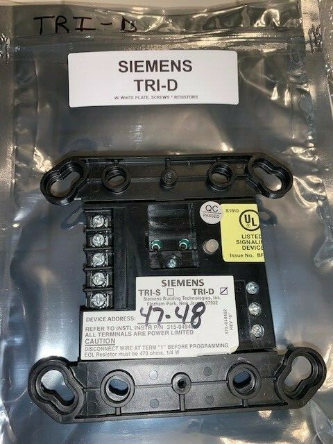 SIEMENS TRI-D INTEL INTERFACE MODULE (DUAL) P/N: 500-896226 80+ AVAIL/FREE SHIP