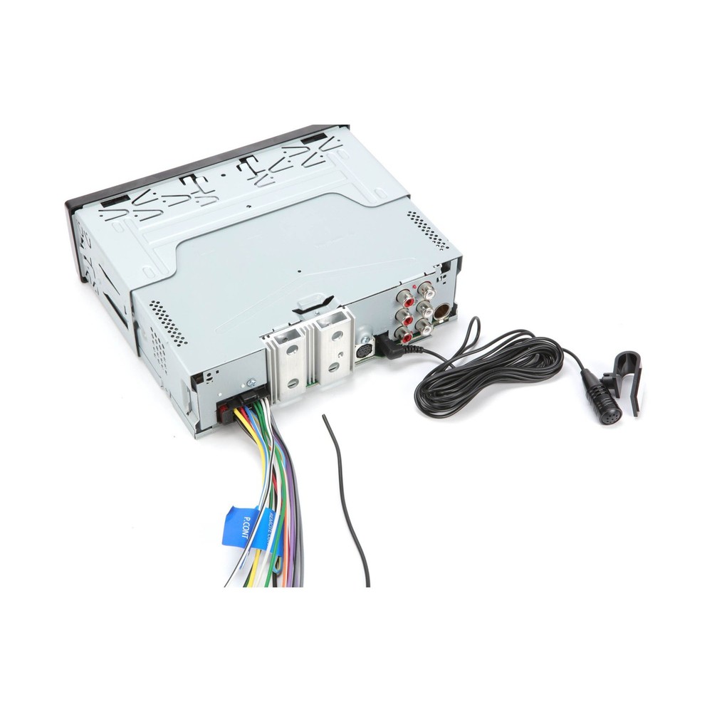 JVC KD-T92MBS CD Receiver featuring Bluetooth, USB, Backlit Display, Conforma...