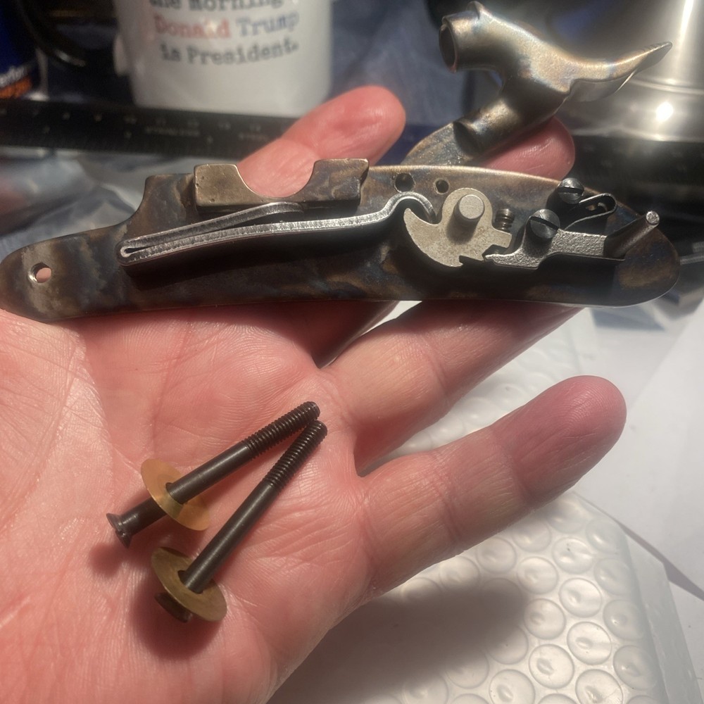 Traditions Lock Assembly and Bolts-from a Blunderbuss Muzzleloader Kit (NEW)